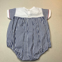 Load image into Gallery viewer, unisex Target, vintage lightweight nautical romper, EUC, size 0,  