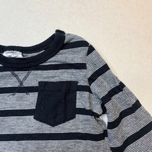 Load image into Gallery viewer, Boys Dymples, striped long sleeve t-shirt / top, GUC, size 1,  