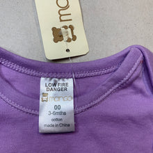 Load image into Gallery viewer, Girls Mango, soft cotton bodysuit / romper, NEW, size 00,  