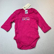 Load image into Gallery viewer, Girls Mango, soft cotton bodysuit / romper, NEW, size 00,  