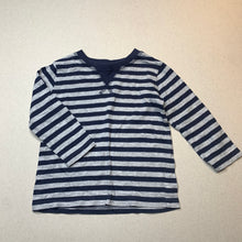 Load image into Gallery viewer, Boys Tiny Little Wonders, striped long sleeve top, GUC, size 1,  
