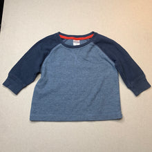Load image into Gallery viewer, Boys Target, blue waffle long sleeve top, GUC, size 1,  