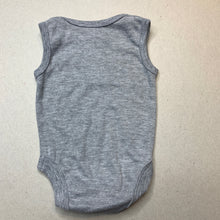 Load image into Gallery viewer, Boys Baby Berry, grey singletsuit / romper, dad, GUC, size 000,  