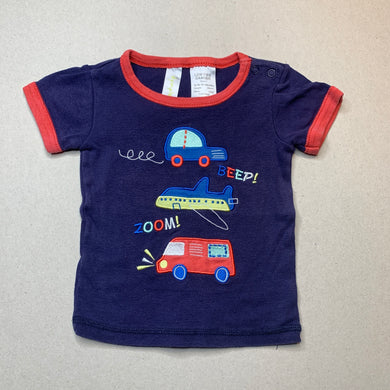 Boys Dymples, cotton pyjama t-shirt / top, GUC, size 1,  