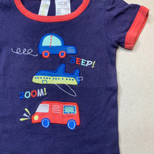 Load image into Gallery viewer, Boys Dymples, cotton pyjama t-shirt / top, GUC, size 1,  