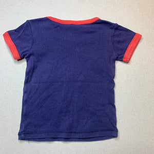 Boys Dymples, cotton pyjama t-shirt / top, GUC, size 1,  