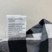 Load image into Gallery viewer, Boys Baby Berry, checked long sleeve shirt, GUC, size 0,  