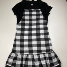 Load image into Gallery viewer, Girls Target, lightweight checked casual dress, EUC, size 12, L: 75cm