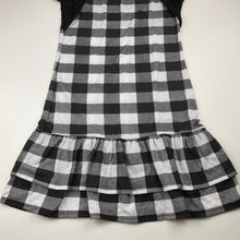 Load image into Gallery viewer, Girls Target, lightweight checked casual dress, EUC, size 12, L: 75cm