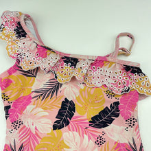 Load image into Gallery viewer, Girls Anko, floral swim one-piece, FUC, size 7,  