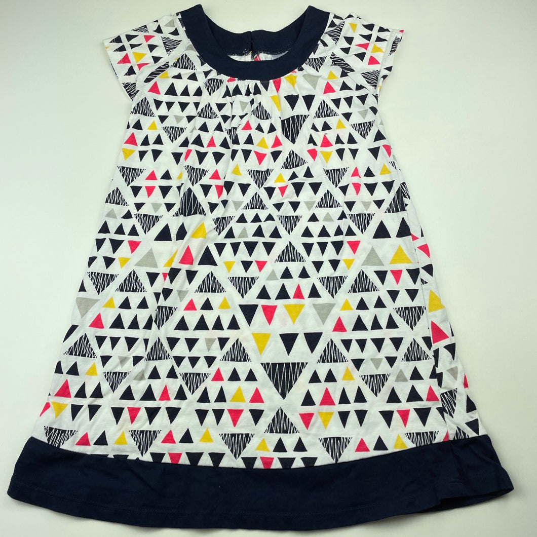 Girls Target, cotton casual dress, EUC, size 6, L: 58cm