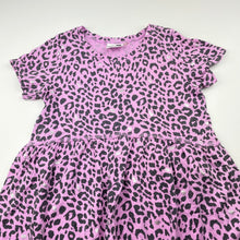 Load image into Gallery viewer, Girls Cotton On, animal print cotton casual dress, GUC, size 6, L: 59cm