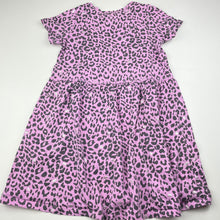 Load image into Gallery viewer, Girls Cotton On, animal print cotton casual dress, GUC, size 6, L: 59cm