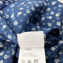 Load image into Gallery viewer, Girls SHEIN, navy floral lightweight maxi dress, armpit to armpit: 40cm, EUC, size 12, L: 98cm