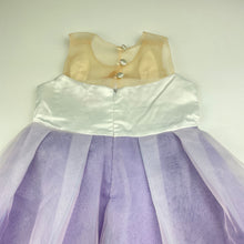 Load image into Gallery viewer, Girls B&amp;G, tulle party dress, unicorn, no labels, armpit to armpit: 27.5cm, FUC, size 3, L: 55cm