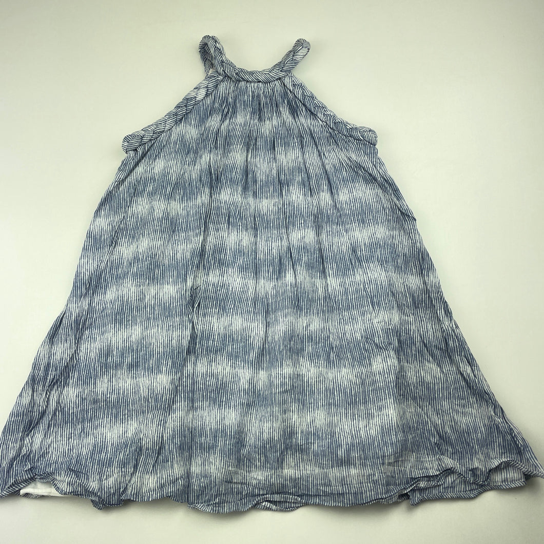 Girls Witchery, lined lightweight cotton summer dress, FUC, size 4, L: 55cm