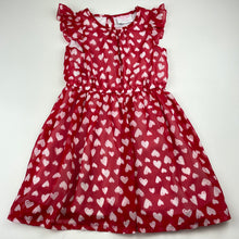 Load image into Gallery viewer, Girls Mango, lined lightweight party dress, GUC, size 4, L: 58cm