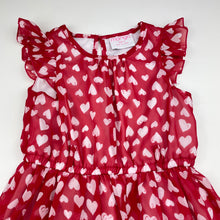 Load image into Gallery viewer, Girls Mango, lined lightweight party dress, GUC, size 4, L: 58cm