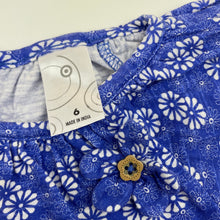 Load image into Gallery viewer, Girls Target, floral cotton casual dress, FUC, size 6, L: 54cm