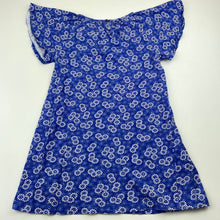 Load image into Gallery viewer, Girls Target, floral cotton casual dress, FUC, size 6, L: 54cm