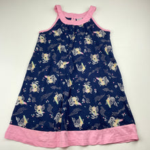 Load image into Gallery viewer, Girls Target, cotton casual dress, mermaids, GUC, size 6, L: 58cm