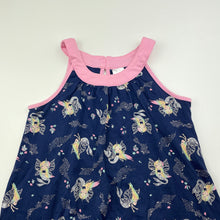 Load image into Gallery viewer, Girls Target, cotton casual dress, mermaids, GUC, size 6, L: 58cm