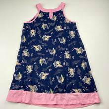 Load image into Gallery viewer, Girls Target, cotton casual dress, mermaids, GUC, size 6, L: 58cm