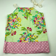 Load image into Gallery viewer, Girls Pretty Chic Princess, colourful cotton summer dress, GUC, size 3, L: 50cm