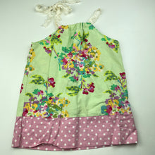 Load image into Gallery viewer, Girls Pretty Chic Princess, colourful cotton summer dress, GUC, size 3, L: 50cm