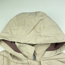 Load image into Gallery viewer, Girls Zara, beige trenchcoat, marks on hood, L: 44cm, FUC, size 2-3,  