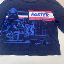 Load image into Gallery viewer, Boys Target, navy cotton long sleeve t-shirt / top, EUC, size 1,  