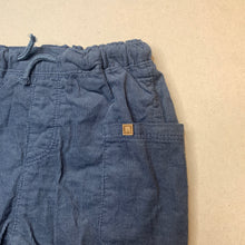 Load image into Gallery viewer, Boys H&amp;M, lined corduroy cotton pants, adjustable, Inside leg: 28cm, GUC, size 1,  