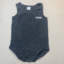 Load image into Gallery viewer, Boys Tradie Baby, stretchy singetsuit / romper, GUC, size 1,  