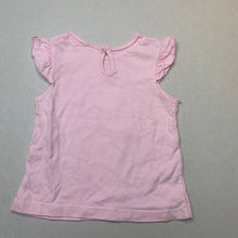 Load image into Gallery viewer, Girls Target, pink cotton t-shirt / top, EUC, size 0,  