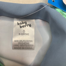 Load image into Gallery viewer, Boys Baby Berry, UPF 50+ rashie suit, NEW, size 0,  