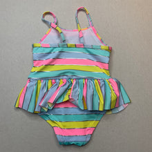 Load image into Gallery viewer, Girls Wave Zone, colourful swim one-piece, unicorn, EUC, size 1,  