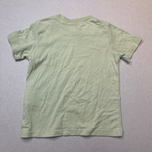 Load image into Gallery viewer, Boys H&amp;M, green cotton t-shirt / top, EUC, size 0,  