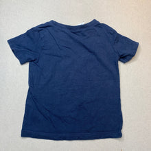 Load image into Gallery viewer, Boys Anko, navy cotton t-shirt / top, EUC, size 1,  