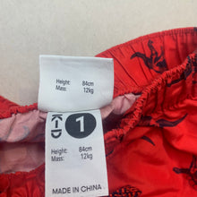 Load image into Gallery viewer, Boys KID, lightweight board shorts, elasticated, FUC, size 1,  