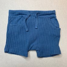 Load image into Gallery viewer, Boys Baby Berry, ribbed stretchy shorts, drawcord, FUC, size 0,  