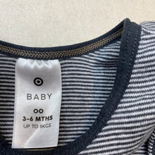 Load image into Gallery viewer, unisex Target, striped cotton singlet top, EUC, size 00,  