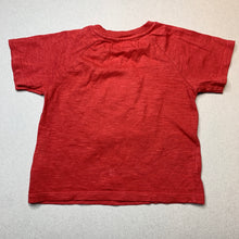Load image into Gallery viewer, Boys purebaby, organic cotton Christmas t-shirt / top, GUC, size 0,  