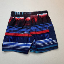 Load image into Gallery viewer, Boys Tilt, lightweight board shorts, elasticated, GUC, size 1,  