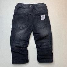 Load image into Gallery viewer, Boys Pumpkin Patch, dark denim jeans, adjustable, EUC, size 00,  