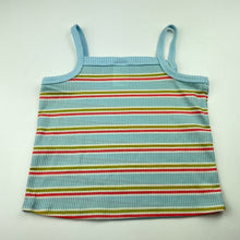 Load image into Gallery viewer, Girls Mango, ribbed stretchy summer top, FUC, size 4,  
