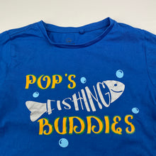 Load image into Gallery viewer, Boys Favourites, organic cotton t-shirt / top, fishing, GUC, size 6,  