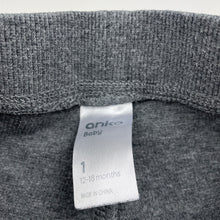 Load image into Gallery viewer, Boys Anko, grey stretchy bottoms, elasticated, FUC, size 1,  