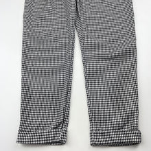 Load image into Gallery viewer, Girls H&amp;M, black &amp; white pants, elasticated, Inside leg: 51cm, GUC, size 10,  
