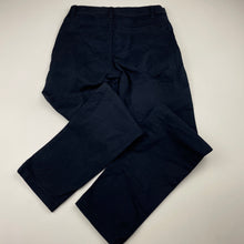 Load image into Gallery viewer, Boys Anko, navy stretch cotton chino pants, adjustable, Inside leg: 55cm, EUC, size 7,  