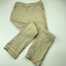 Load image into Gallery viewer, Boys Brilliant Basics, cotton casual pants, elasticated, Inside leg: 54cm, GUC, size 6,  
